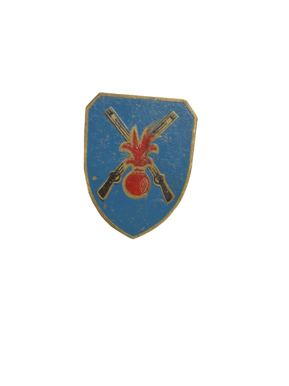 FRENCH FOREIGN LEGION INFANTRY Beercan
Badge Indochina Vietnam War